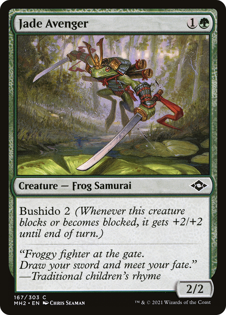 {C} Jade Avenger [Modern Horizons 2] [MH2 167]