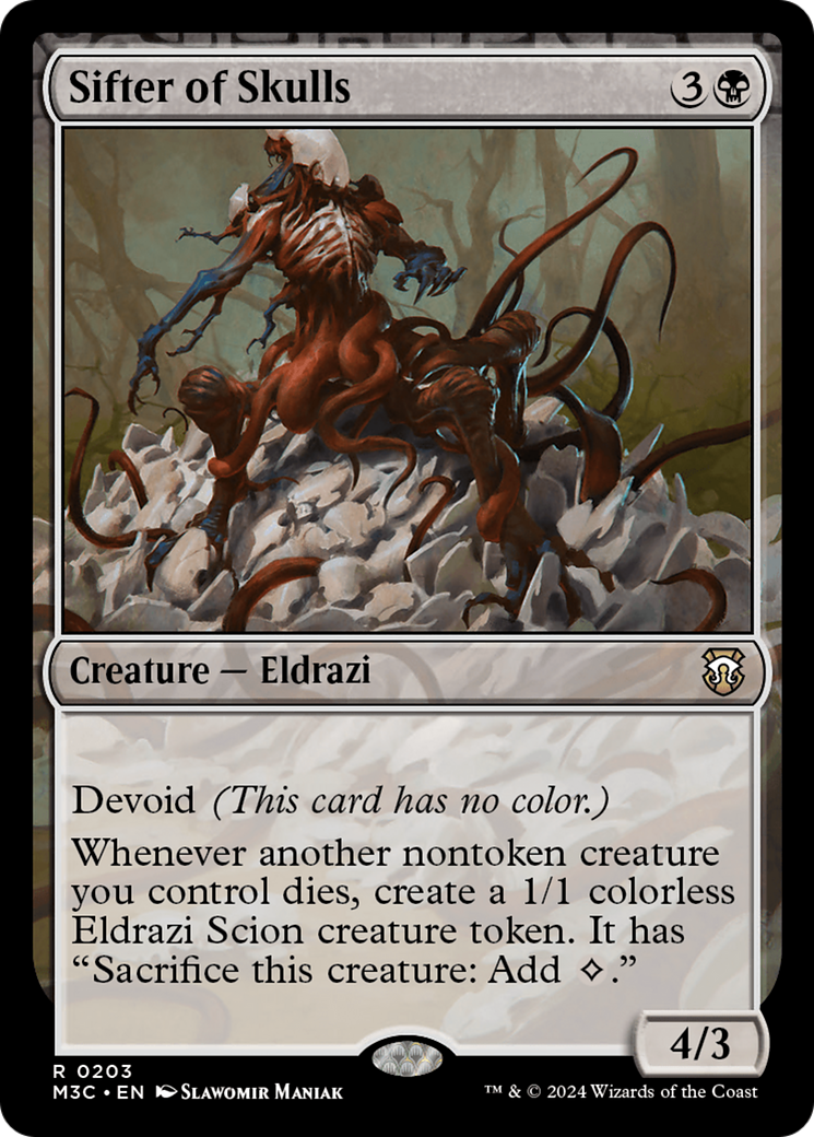{R} Sifter of Skulls [Modern Horizons 3 Commander][M3C 203]