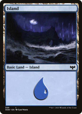 {B}[VOW 399] Island (399) [Innistrad: Crimson Vow]