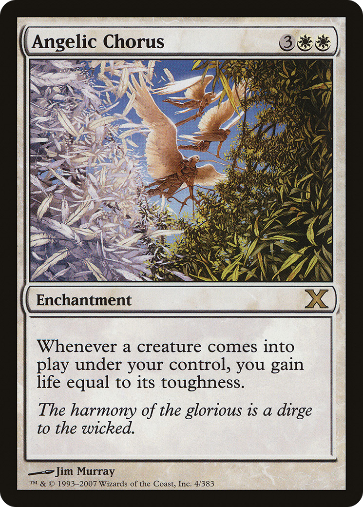 {R} Angelic Chorus [Tenth Edition][10E 004]
