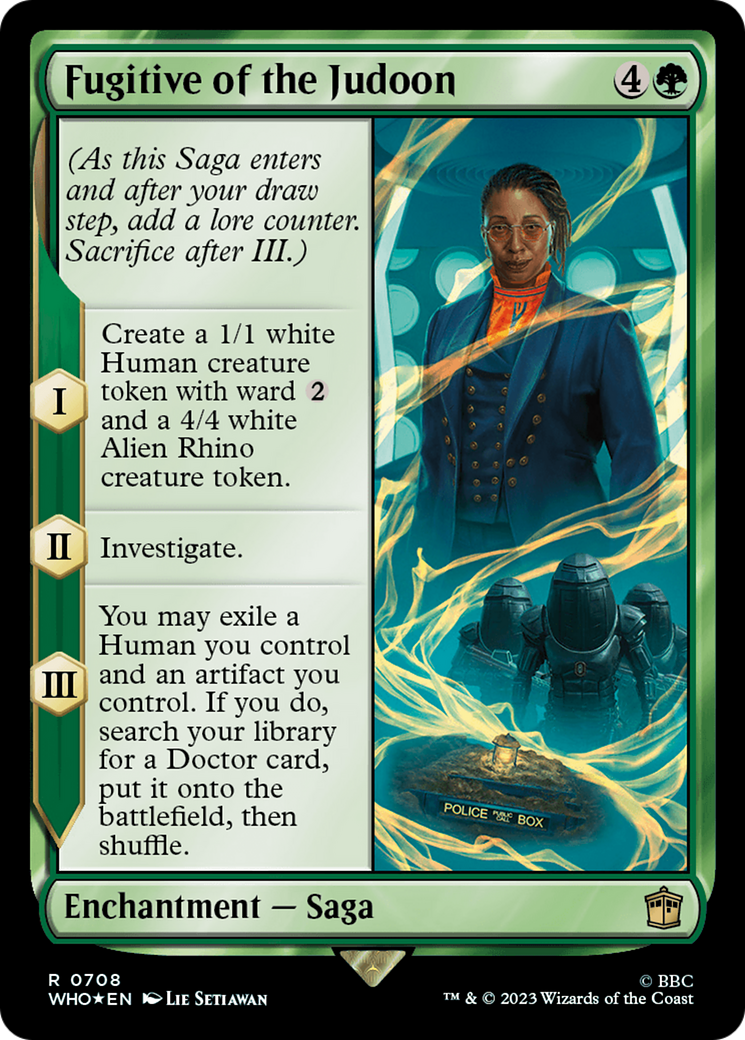 {R} Fugitive of the Judoon (Surge Foil) [Doctor Who][WHO 708]
