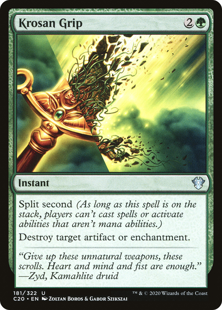 {C} Krosan Grip [Commander 2020][C20 181]