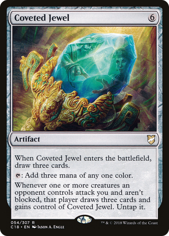 {R} Coveted Jewel [Commander 2018][C18 054]