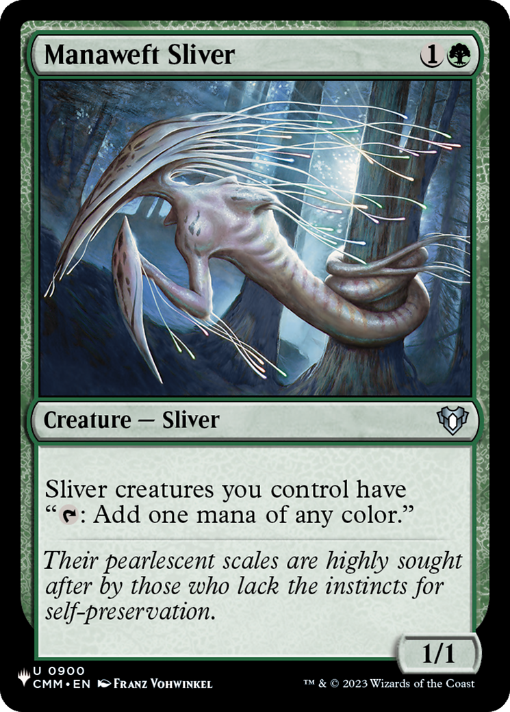 Manaweft Sliver (CMM) [LIST 900]