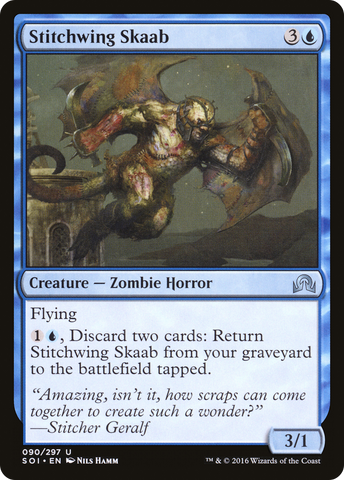 {C} Stitchwing Skaab [Shadows over Innistrad][SOI 090]