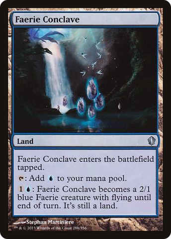 {C} Faerie Conclave [Commander 2013][C13 288]