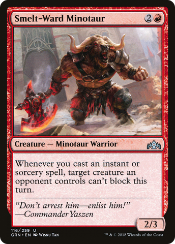 {C} Smelt-Ward Minotaur [Guilds of Ravnica][GRN 116]