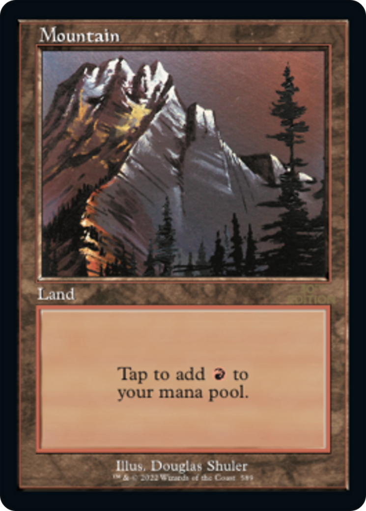 {B} Mountain (Retro) (589) [30th Anniversary Edition][30A 589]