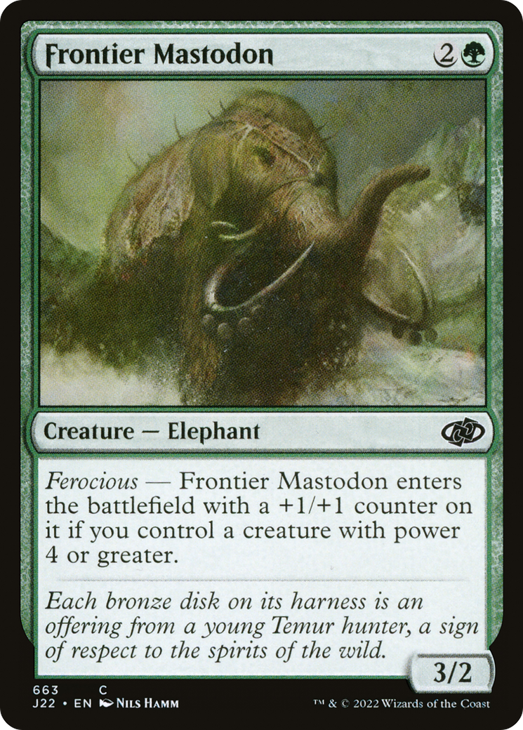{C} Frontier Mastodon [Jumpstart 2022][J22 663]