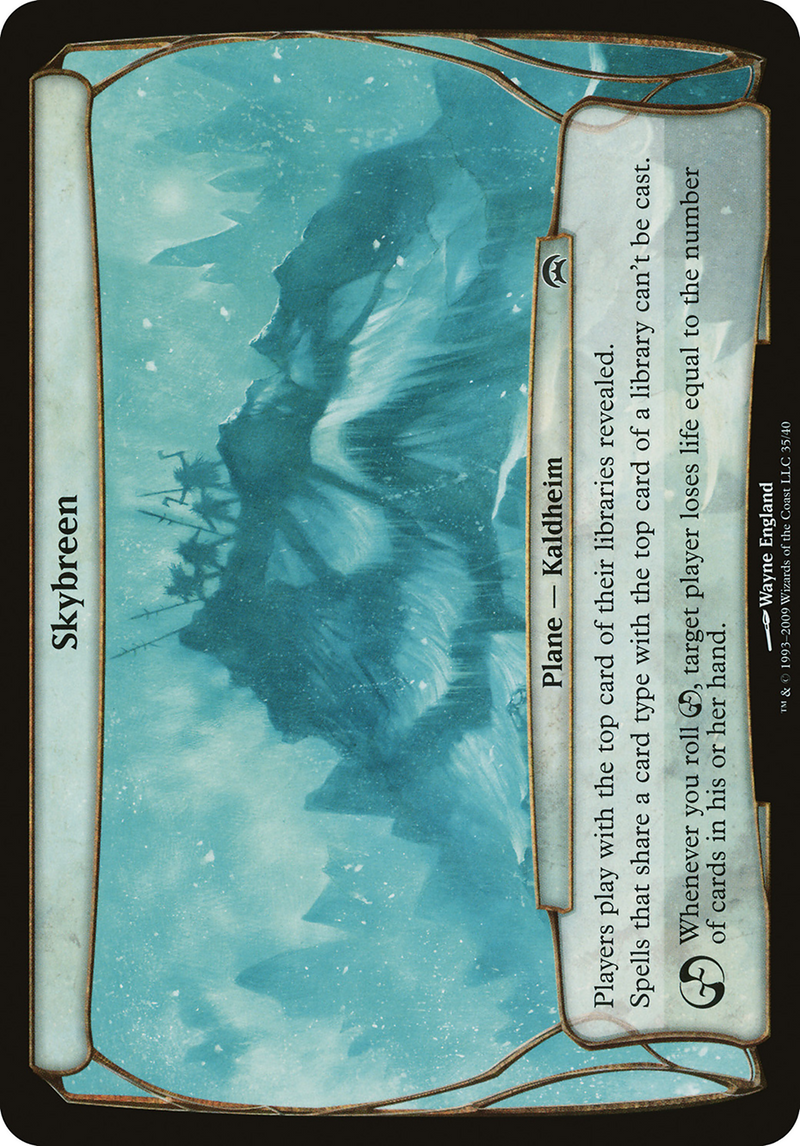 {O} Skybreen (Planes) [Planechase Planes][OVR HOP 035]