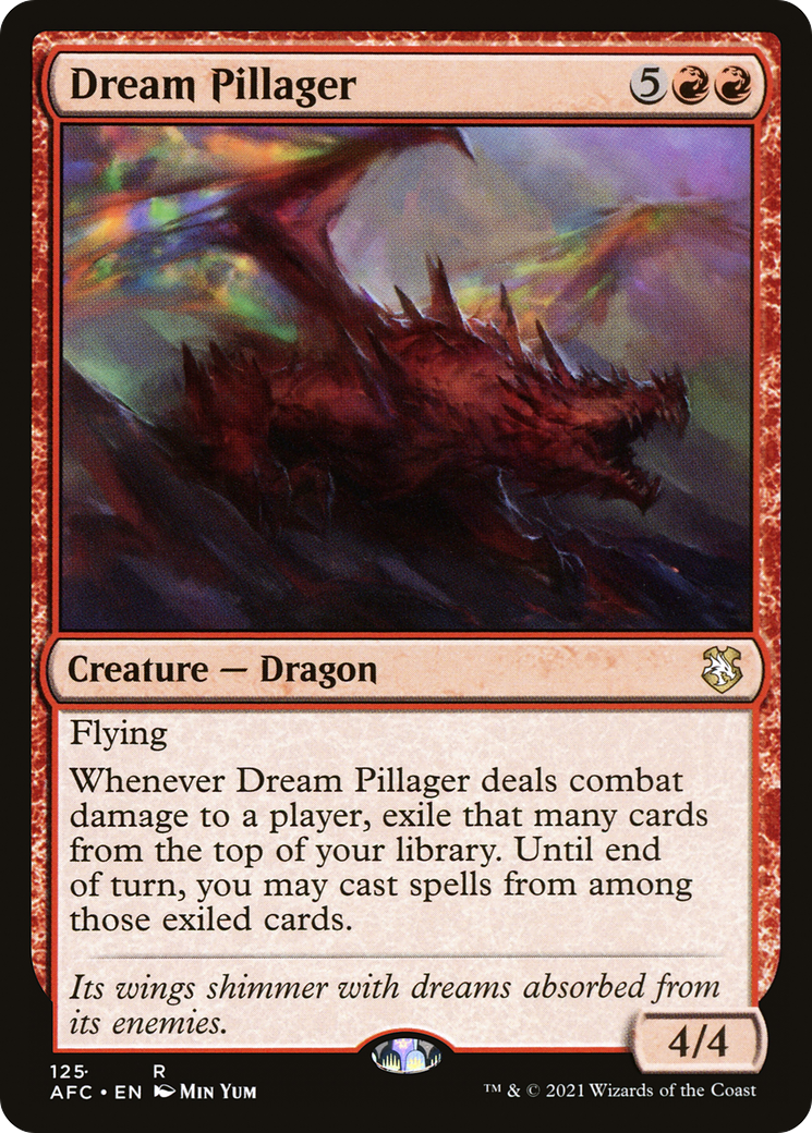 {R} Dream Pillager [Dungeons & Dragons: Adventures in the Forgotten Realms Commander][AFC 125]