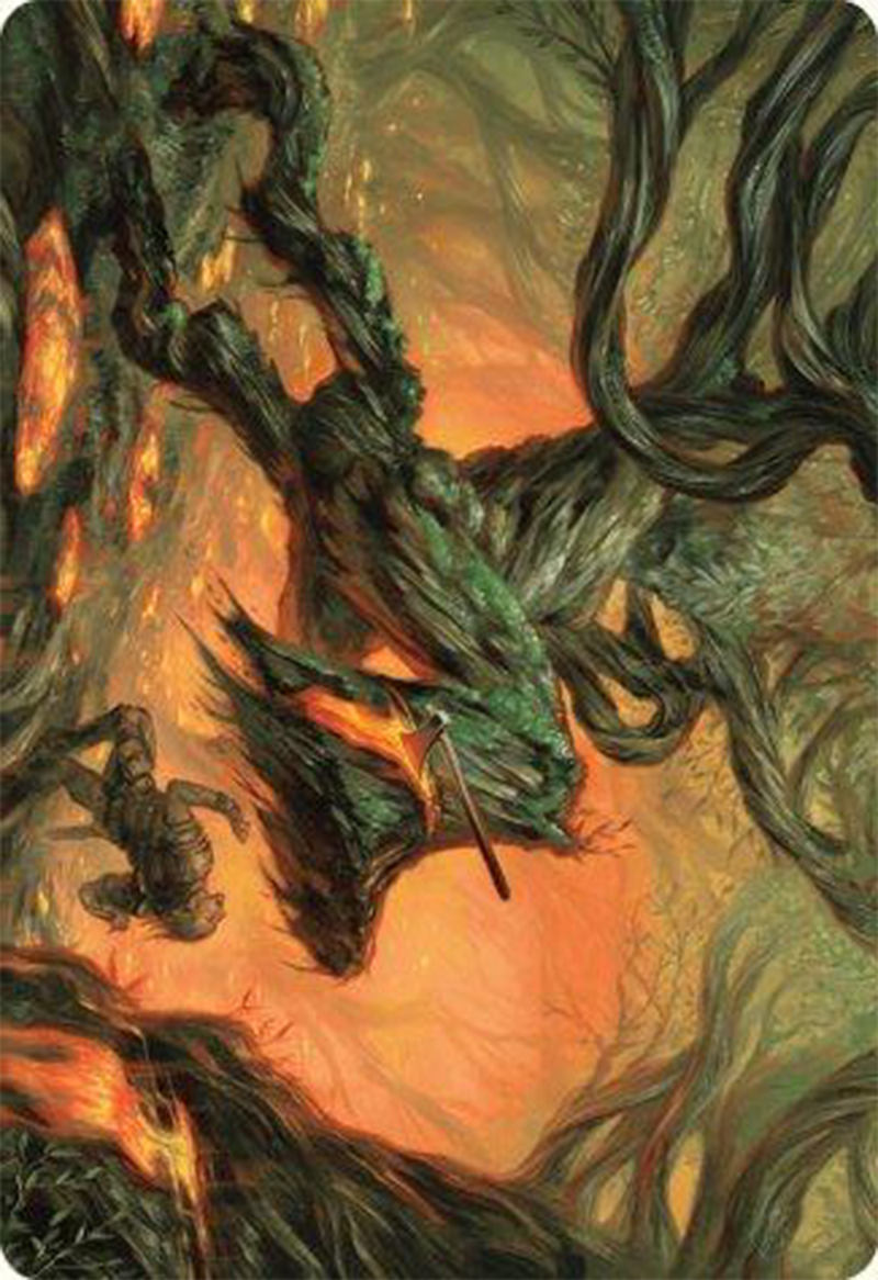 {A} Stump Stomp Art Card [Modern Horizons 3 Art Series][AMH3 020]
