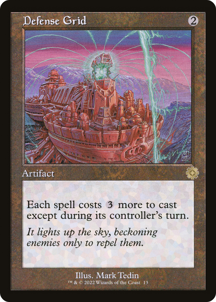 {R} Defense Grid (Retro) [The Brothers' War Retro Artifacts][BRR 013]