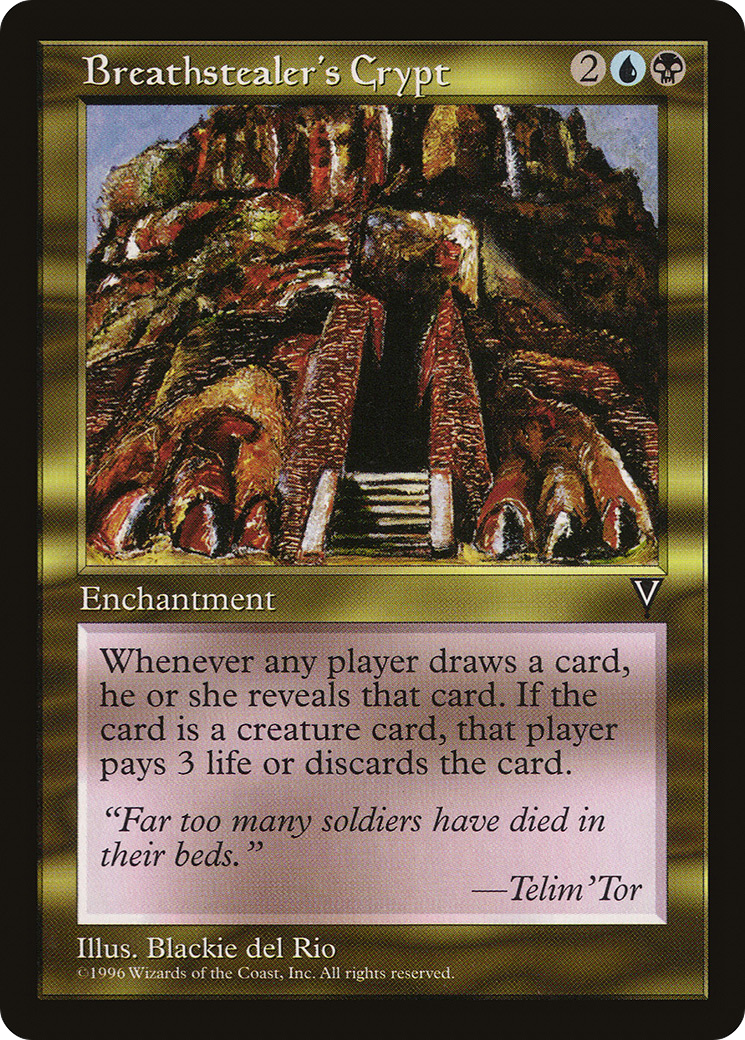 {R} Breathstealer's Crypt [Visions][VIS 127] - Misty Mountain Games