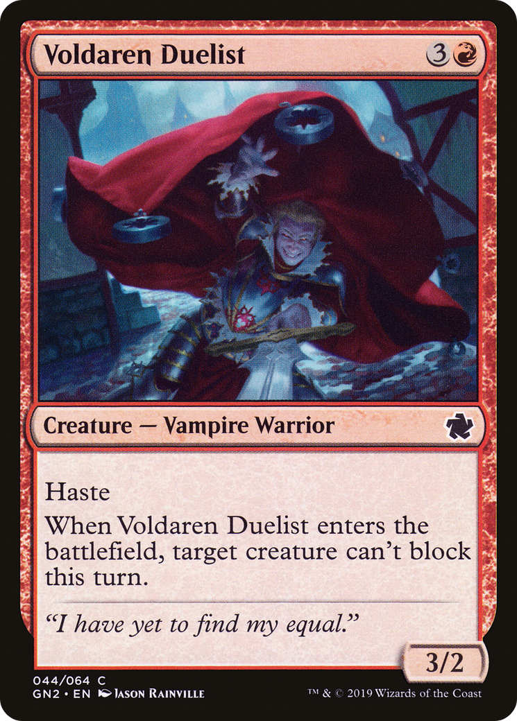 {C} Voldaren Duelist [Game Night 2019][GN2 044]