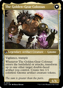 {R} Tetzin, Gnome Champion // The Golden-Gear Colossus [The Lost Caverns of Ixalan Commander][LCC 013]