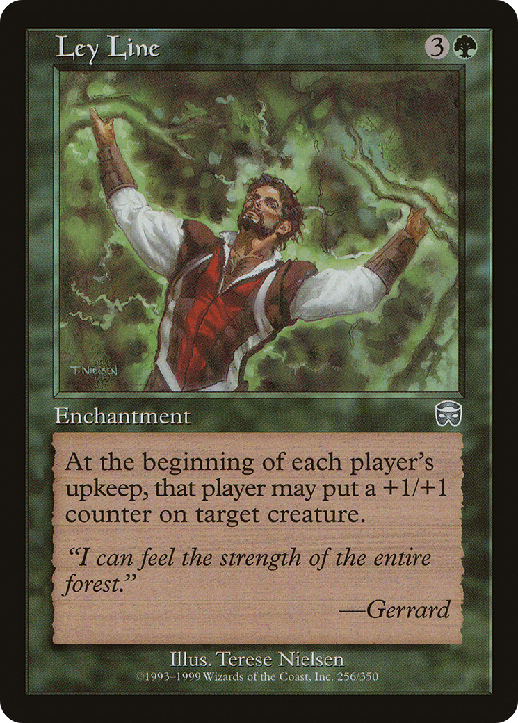 {C} Ley Line [Mercadian Masques][MMQ 256]