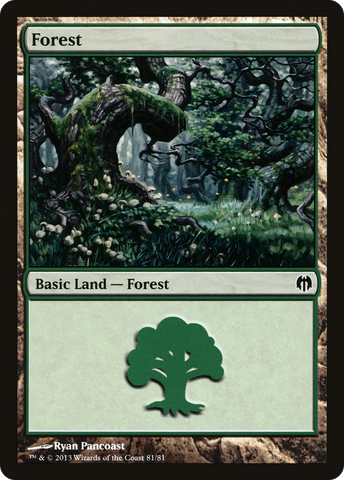{B}[DDL 081] Forest (81) [Duel Decks: Heroes vs. Monsters]