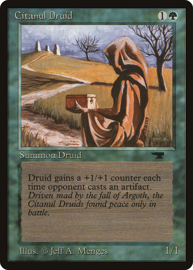 {C} Citanul Druid [Antiquities][ATQ 031]