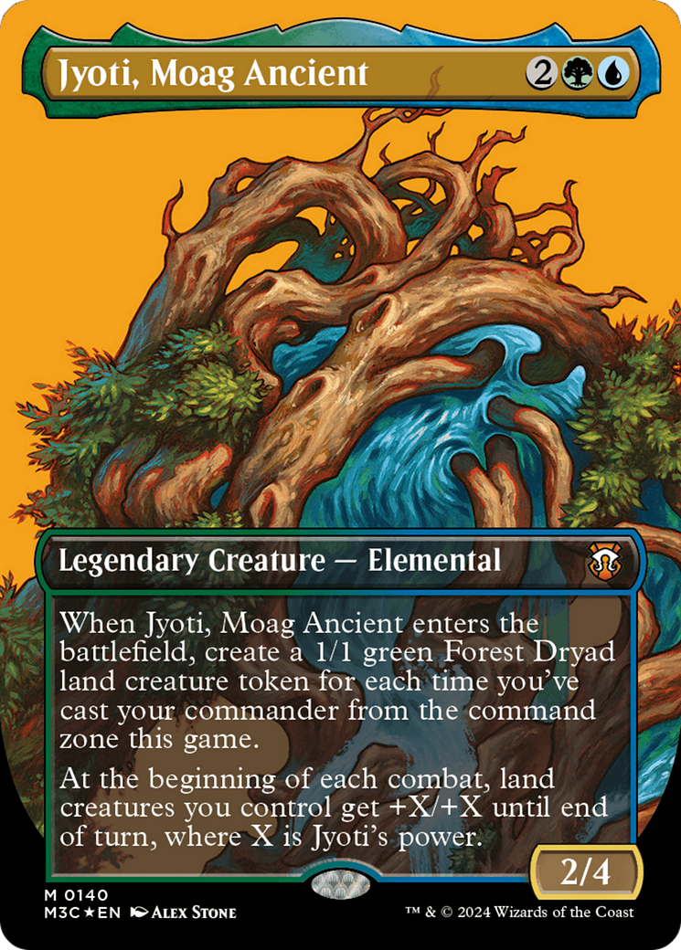 {R} Jyoti, Moag Ancient (Borderless) (Ripple Foil) [Modern Horizons 3 Commander][RPF M3C 013]