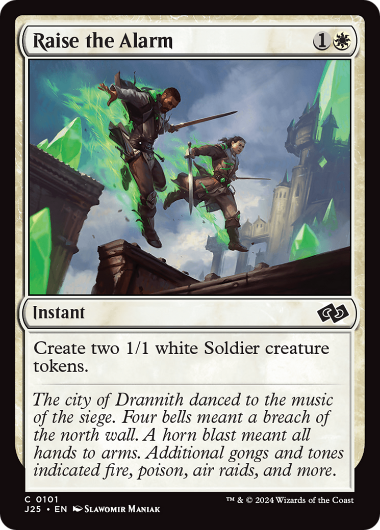 {C} Raise the Alarm [Foundations Jumpstart][J25 101]