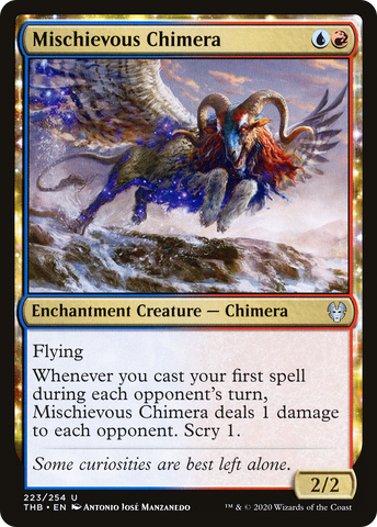 {C} Mischievous Chimera [Theros Beyond Death][THB 223]