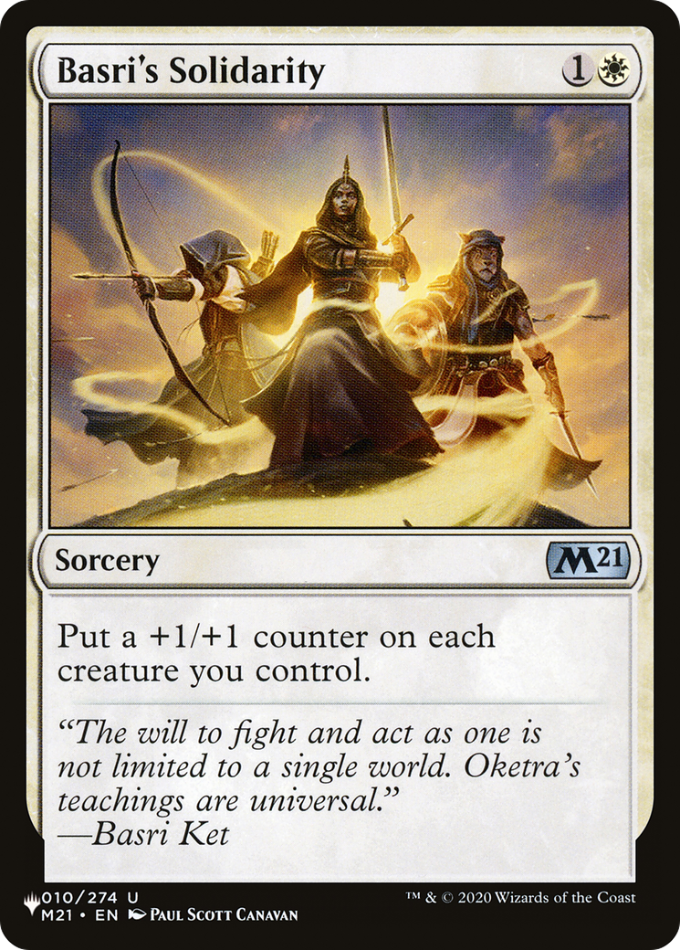 Basri's Solidarity [LIST 010/274]