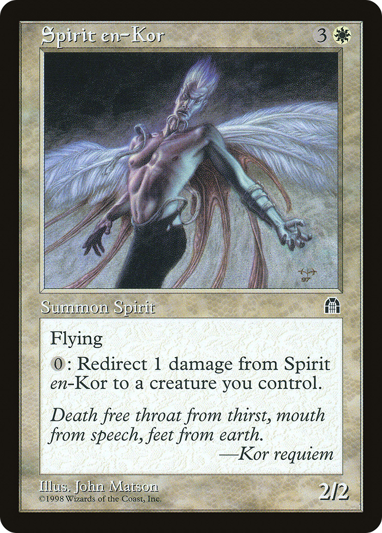 {C} Spirit en-Kor [Stronghold][STH 019]