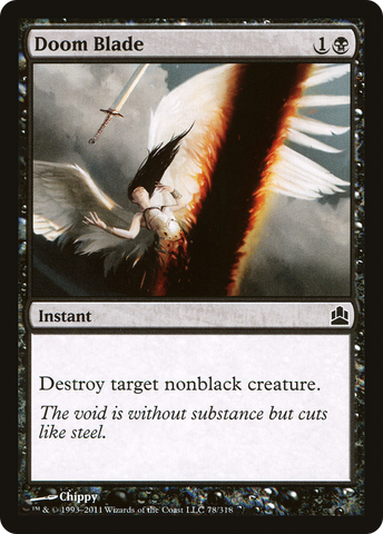 {C} Doom Blade [Commander 2011][CMD 078]