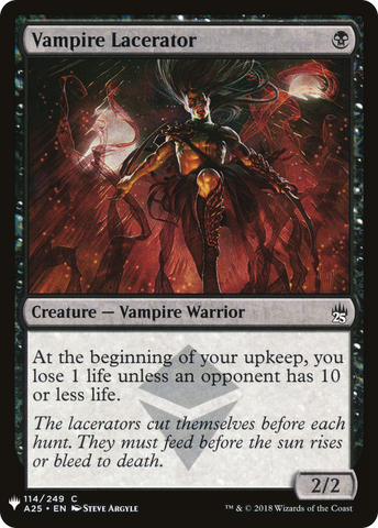 {C} Vampire Lacerator [Mystery Booster][LS A25 114]