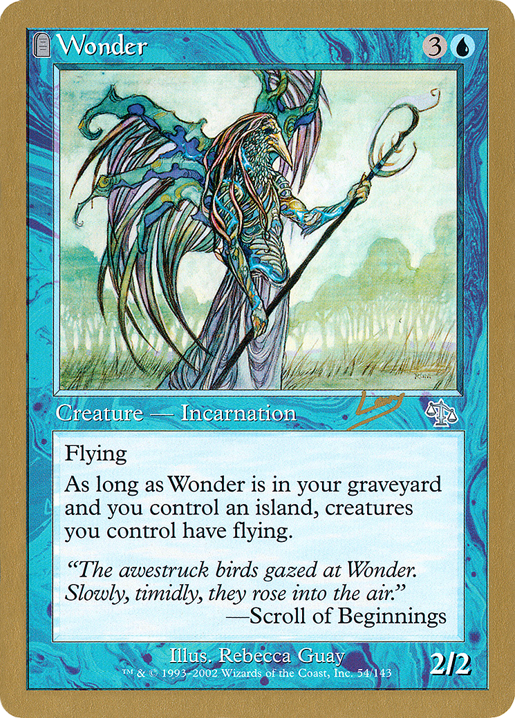 {C} Wonder (Raphael Levy) [World Championship Decks 2002][GB WC02 RL54]