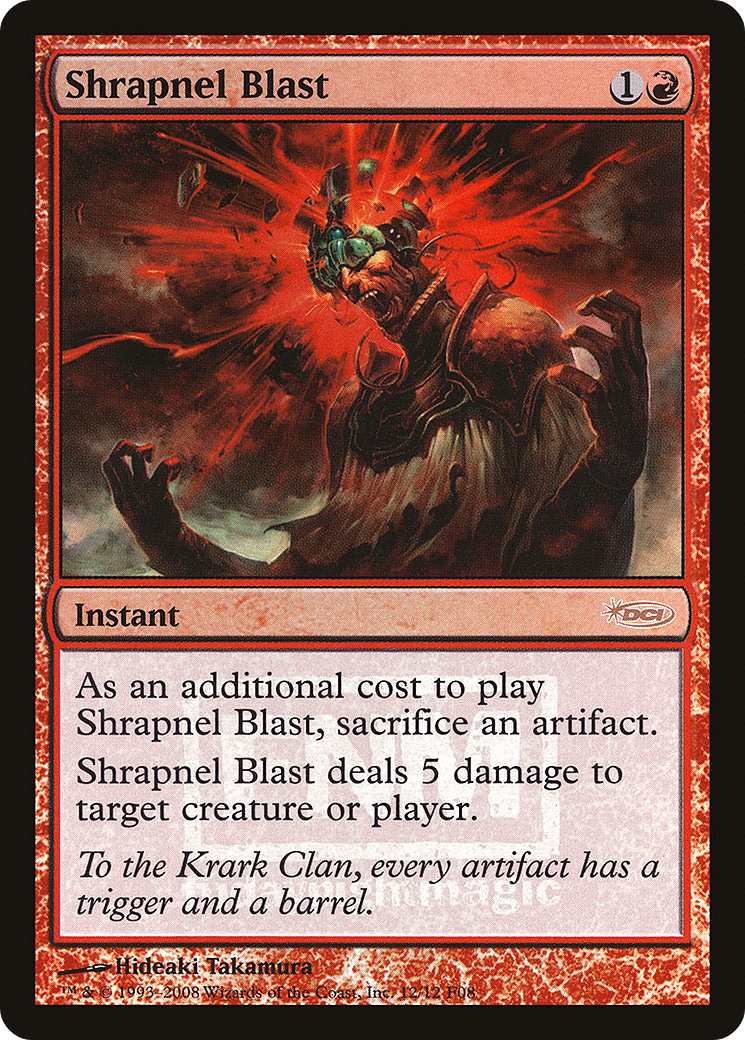 {R} Shrapnel Blast [Friday Night Magic 2008][PA F08 012] - Misty Mountain Games