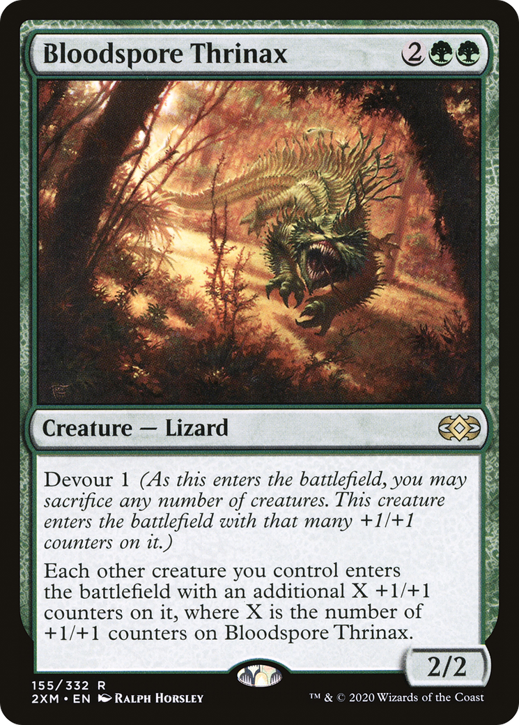 {R} Bloodspore Thrinax [Double Masters][2XM 155]