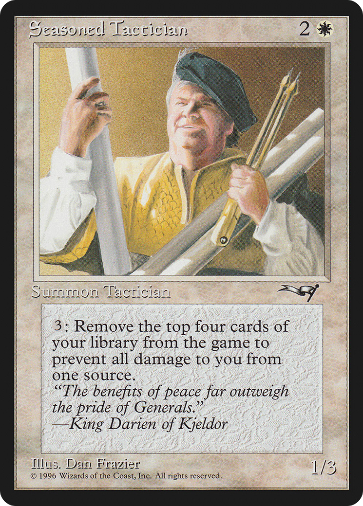 {C} Seasoned Tactician [Alliances][ALL 017]