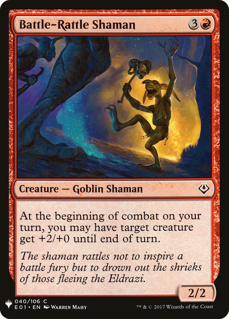 {C} Battle-Rattle Shaman [Mystery Booster][LS E01 040]