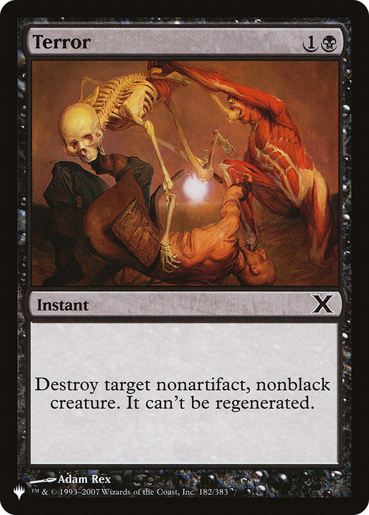 {C} Terror [LIST 10E-182]