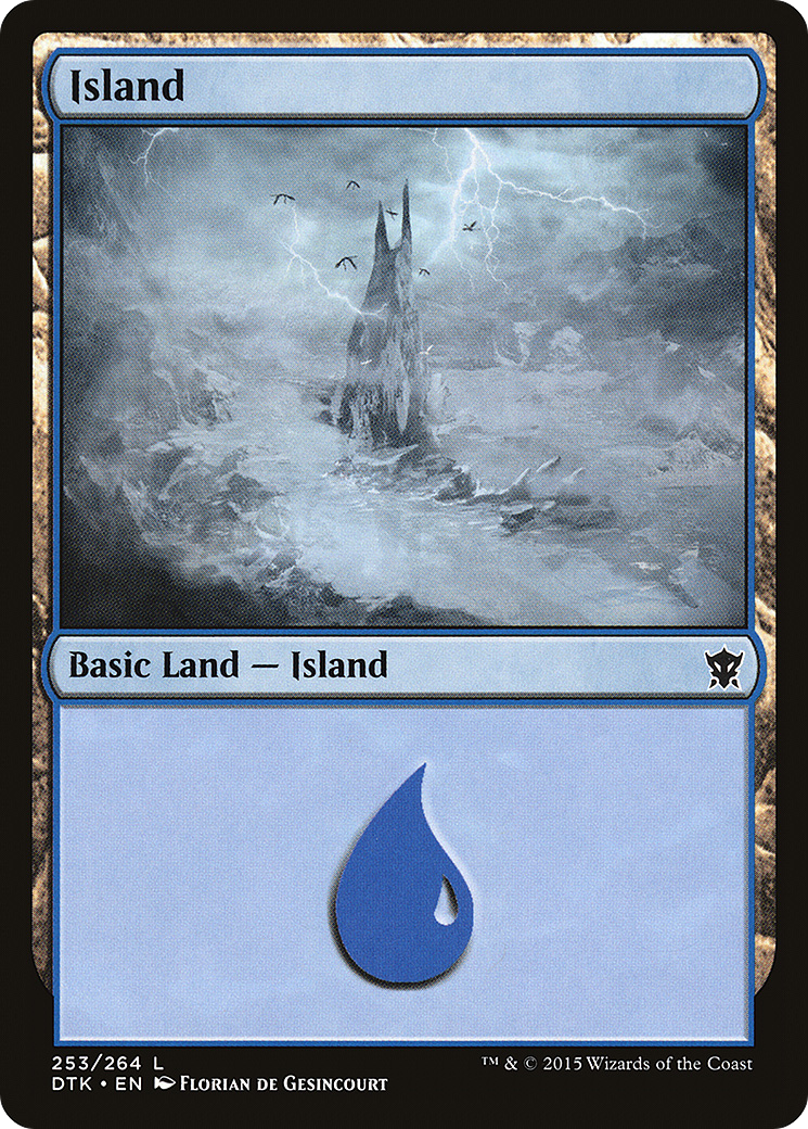 {B}[DTK 253] Island (253) [Dragons of Tarkir]