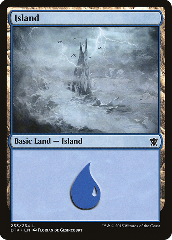 {B}[DTK 253] Island (253) [Dragons of Tarkir]