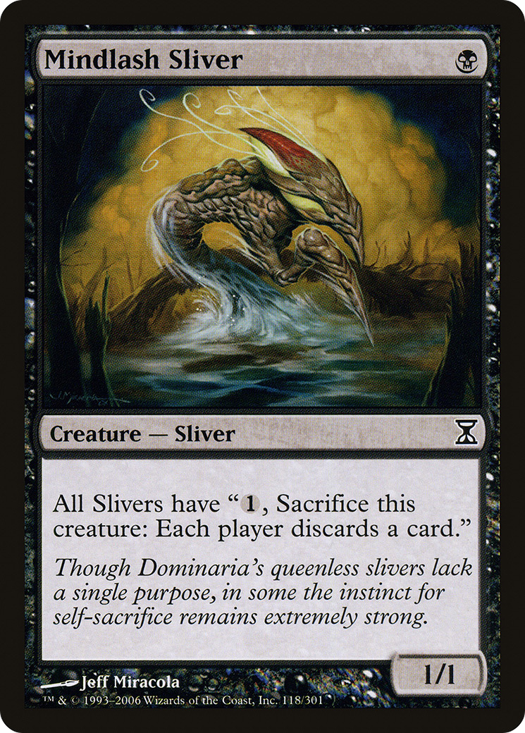 {C} Mindlash Sliver [Time Spiral][TSP 118]
