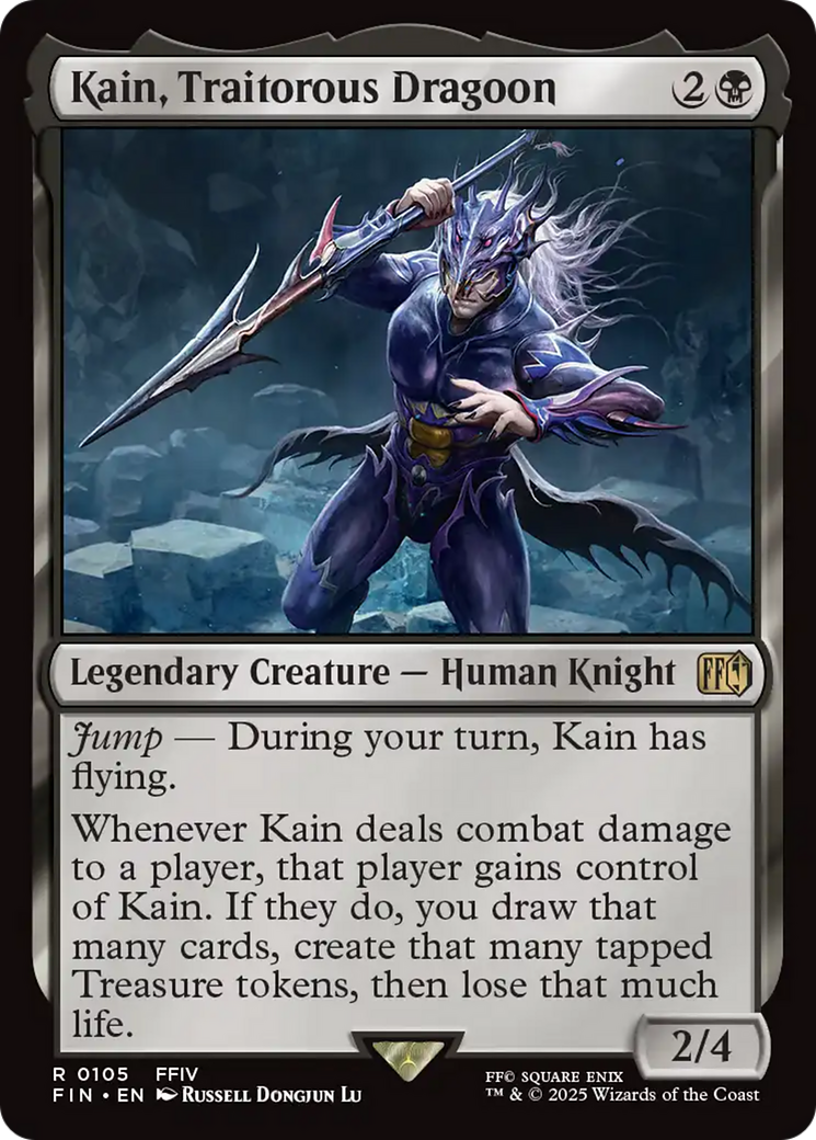 {@@FIN R} Kain, Traitorous Dragoon [FINAL FANTASY][FIN 105]