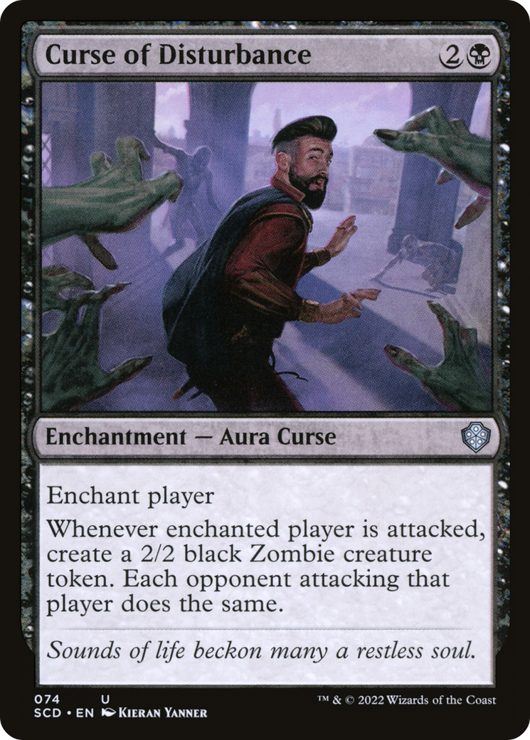 {C} Curse of Disturbance [Starter Commander Decks][SCD 074]