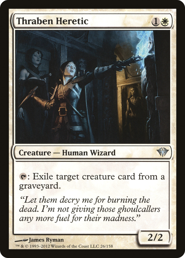 {C} Thraben Heretic [Dark Ascension][DKA 026]