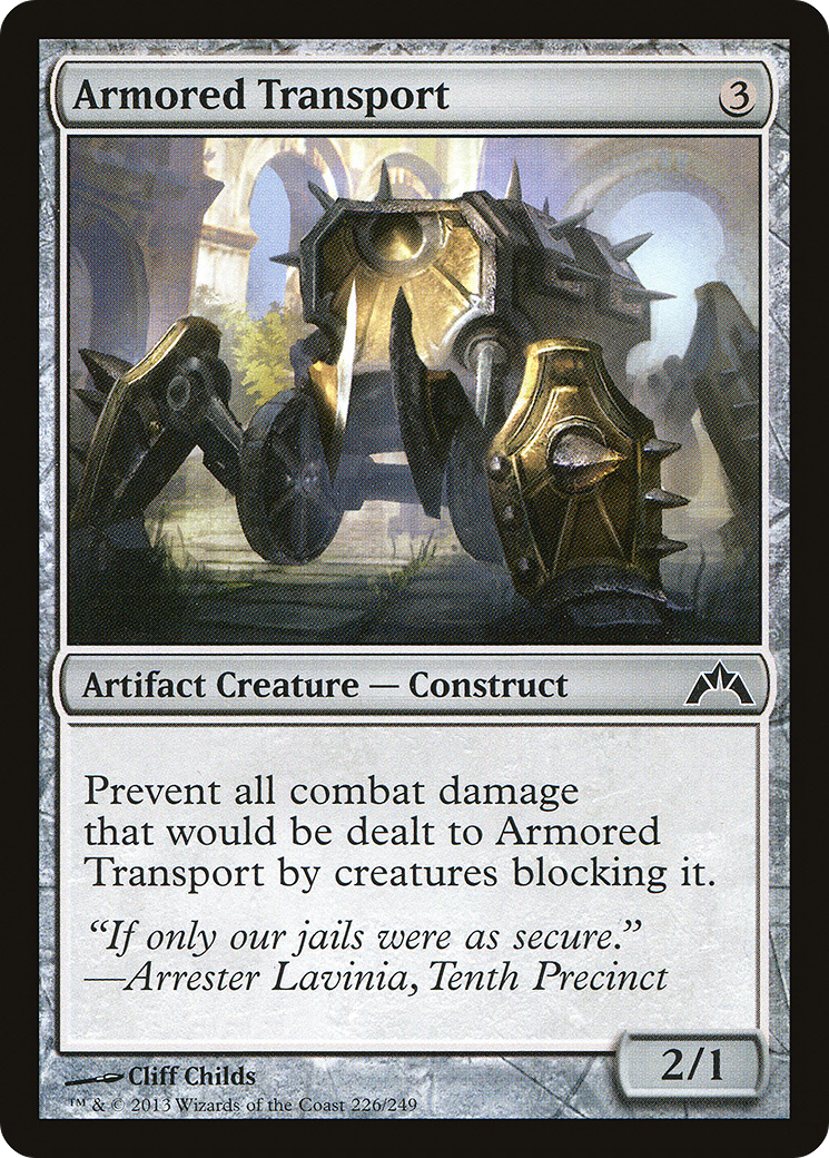 {C} Armored Transport [Gatecrash][GTC 226]
