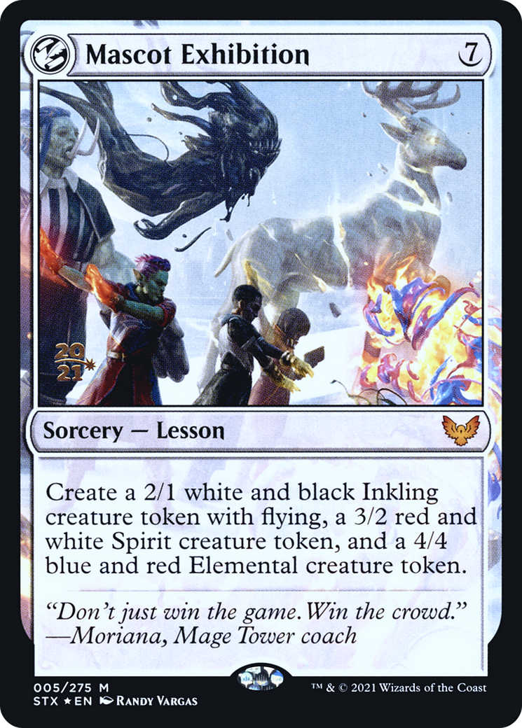 {R} Mascot Exhibition [Strixhaven: School of Mages Prerelease Promos][PR STX 005]
