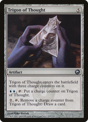 {C} Trigon of Thought [Scars of Mirrodin][SOM 217]