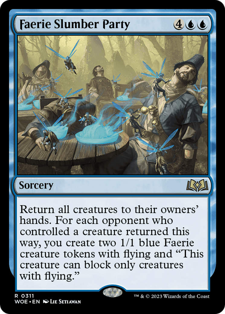 {@R} Faerie Slumber Party [Wilds of Eldraine][WOE 311]
