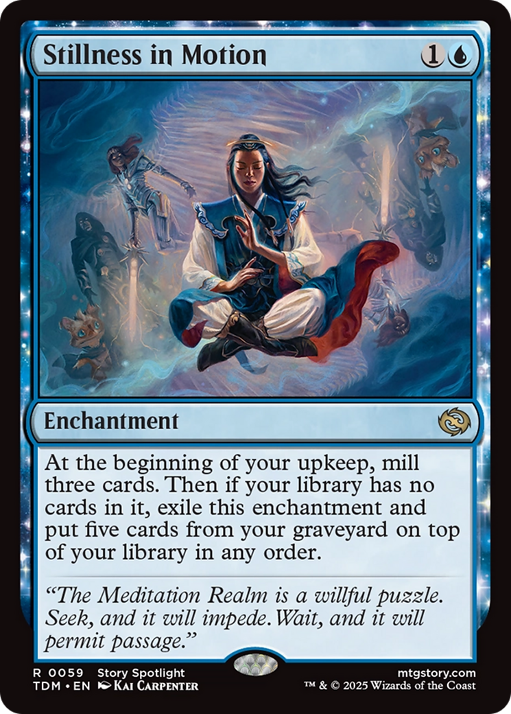 {@R} Stillness in Motion [Tarkir: Dragonstorm][TDM 059]