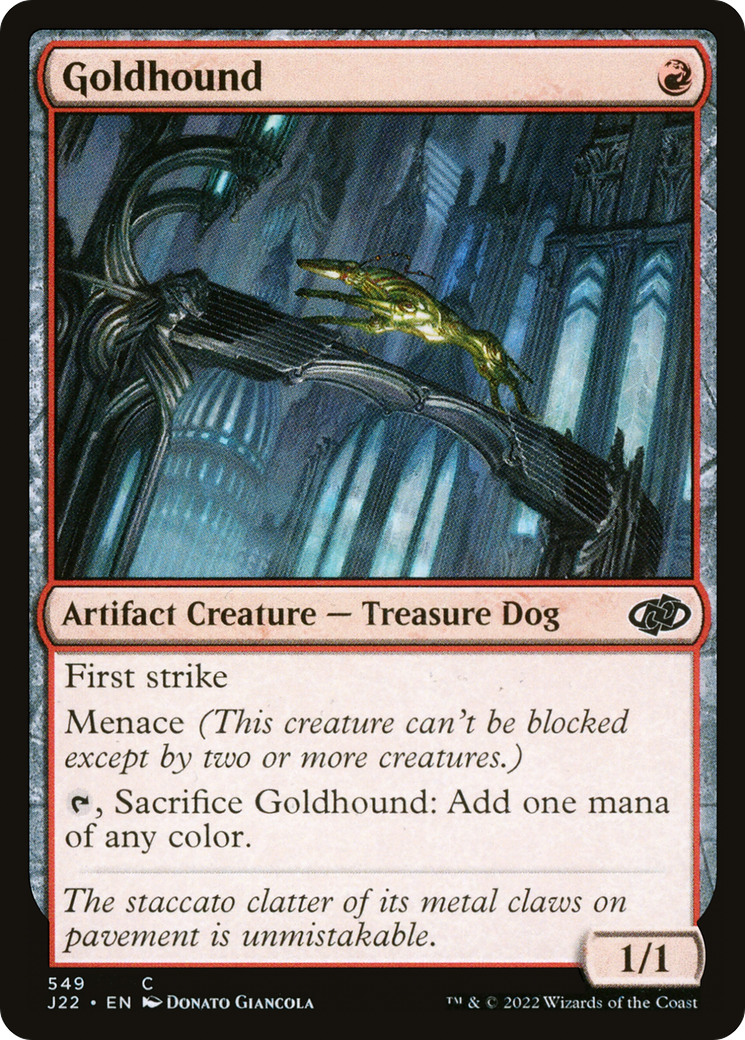 {C} Goldhound [Jumpstart 2022][J22 549]