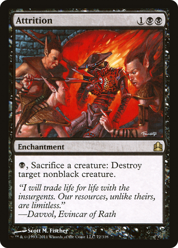 {R} Attrition [Commander 2011][CMD 072]