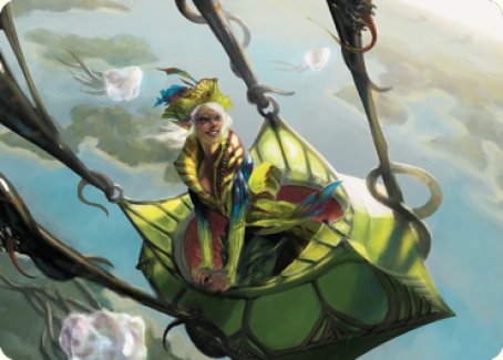 {A} Nael, Avizoa Aeronaut Art Card [Dominaria United Art Series][ADMU 051]